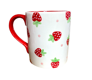 Glenview Strawberry Dot Mug