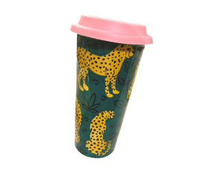 Glenview Cheetah Travel Mug