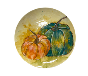 Glenview Fall Watercolor Plate