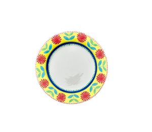 Glenview Floral Charger Plate