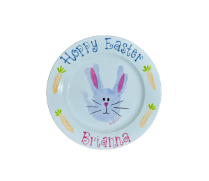 Glenview Easter Bunny Plate