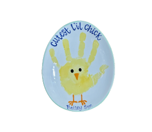 Glenview Little Chick Egg Plate
