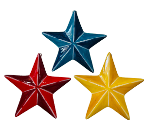 Glenview Jewel Toned Stars