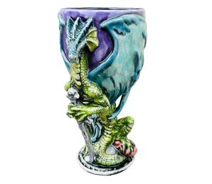 Glenview Antique Dragon Goblet
